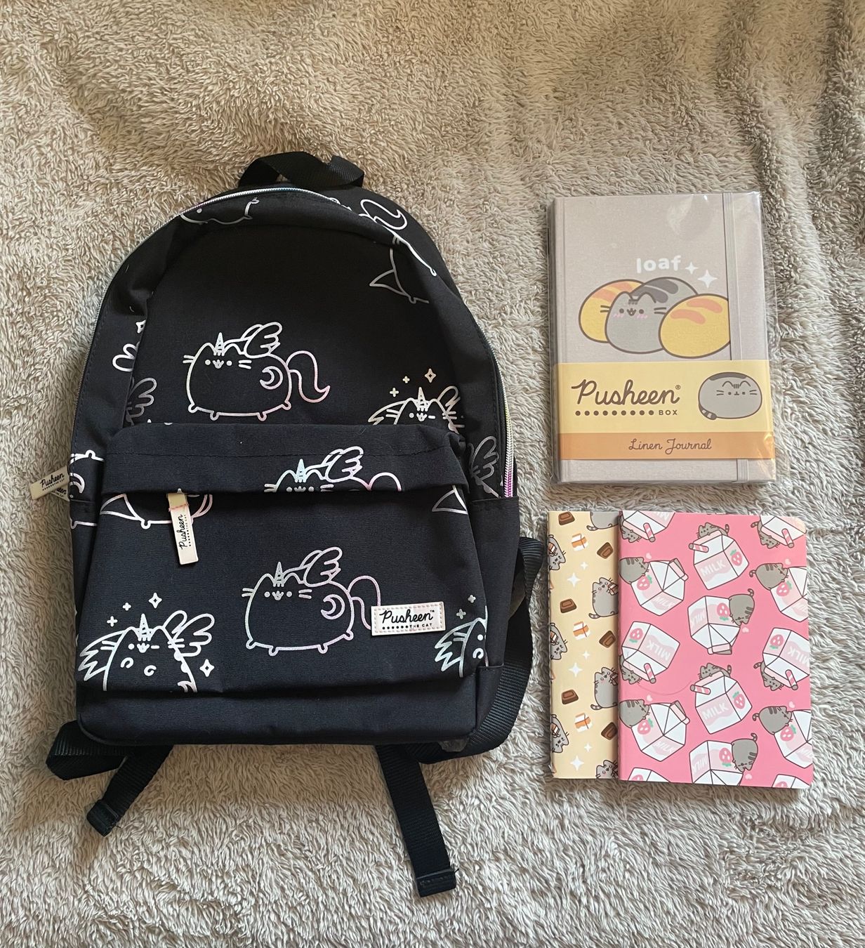 Borse & Zaini: Pusheen backpack and notebook bundle – Nuovo (secondo la descrizione) da Zürich venduto da mollister