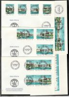 1984 Naba Zürich, Lot 5 FDC z.T. Vollstempel ab 1 Fr.(15915)
