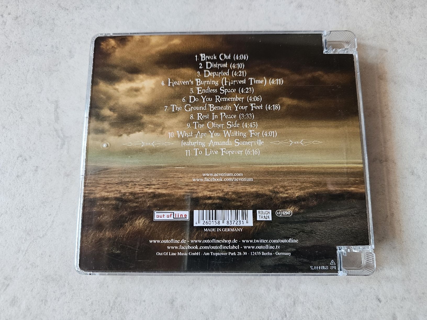 CD: Aeverium  -  Break Out – Usato da Schneisingen venduto da backstore24 1
