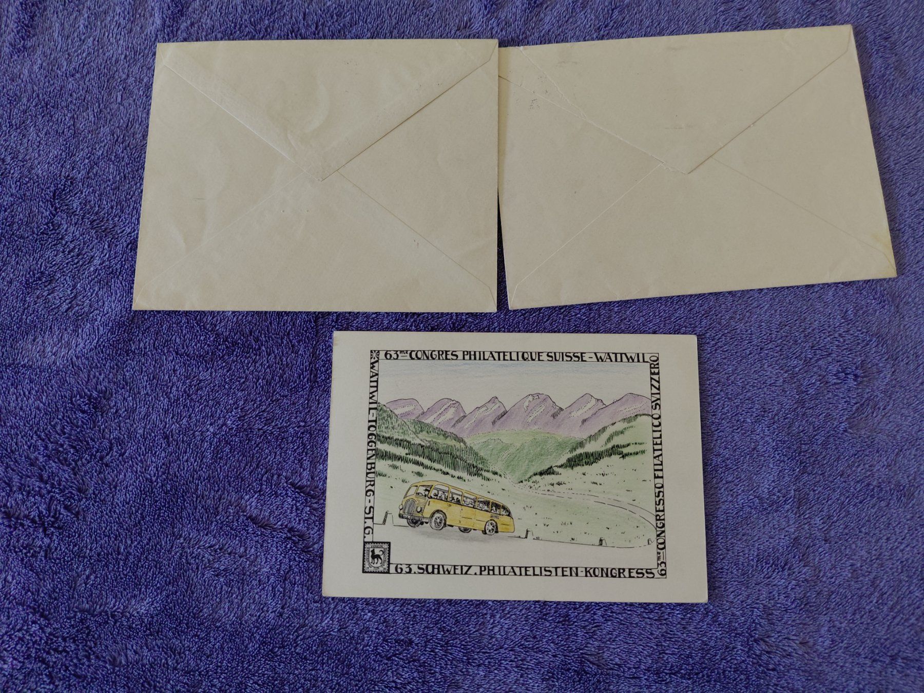 Alle Briefmarken: 3 Kehrdruckbriefe CH – Gebraucht aus Horw von Onurb008 1
