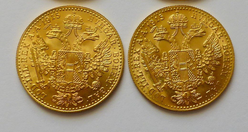 Toutes les monnaies: AUSTRIA / Österreich , 1x 1 Ducat 1915 unz /stgl. – Neuf (Voir description) à Buochs par ema-coins 2