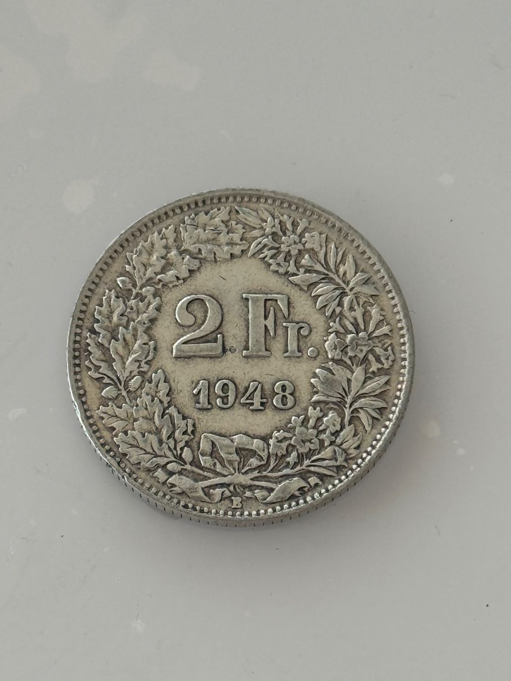 Alle Münzen: 2 Franken 1948  Rar – Gebraucht aus Wallisellen von SWISS_SILVER1 1
