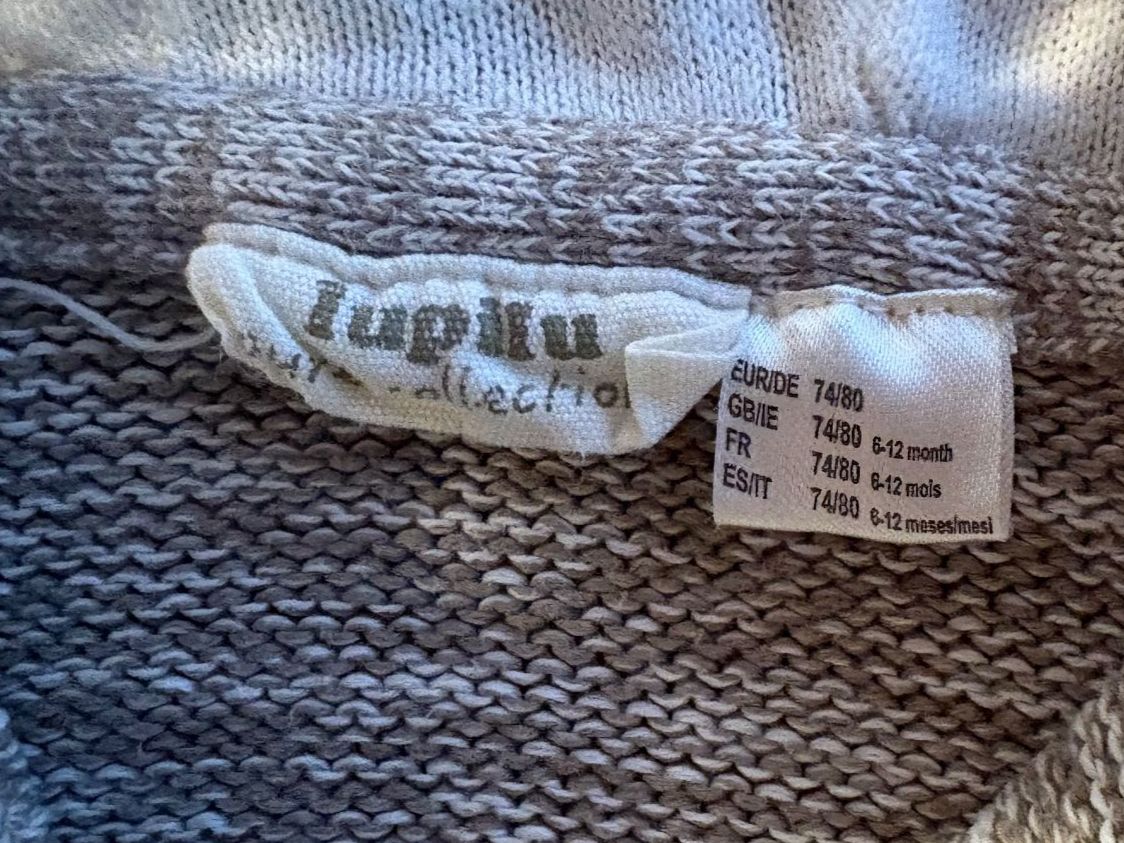 Lupilu Maglioni & Felpe: Lupilu Strickjacke mit Kapuze, Grösse 74/80 – Usato da Zollikon venduto da Xblanka 2