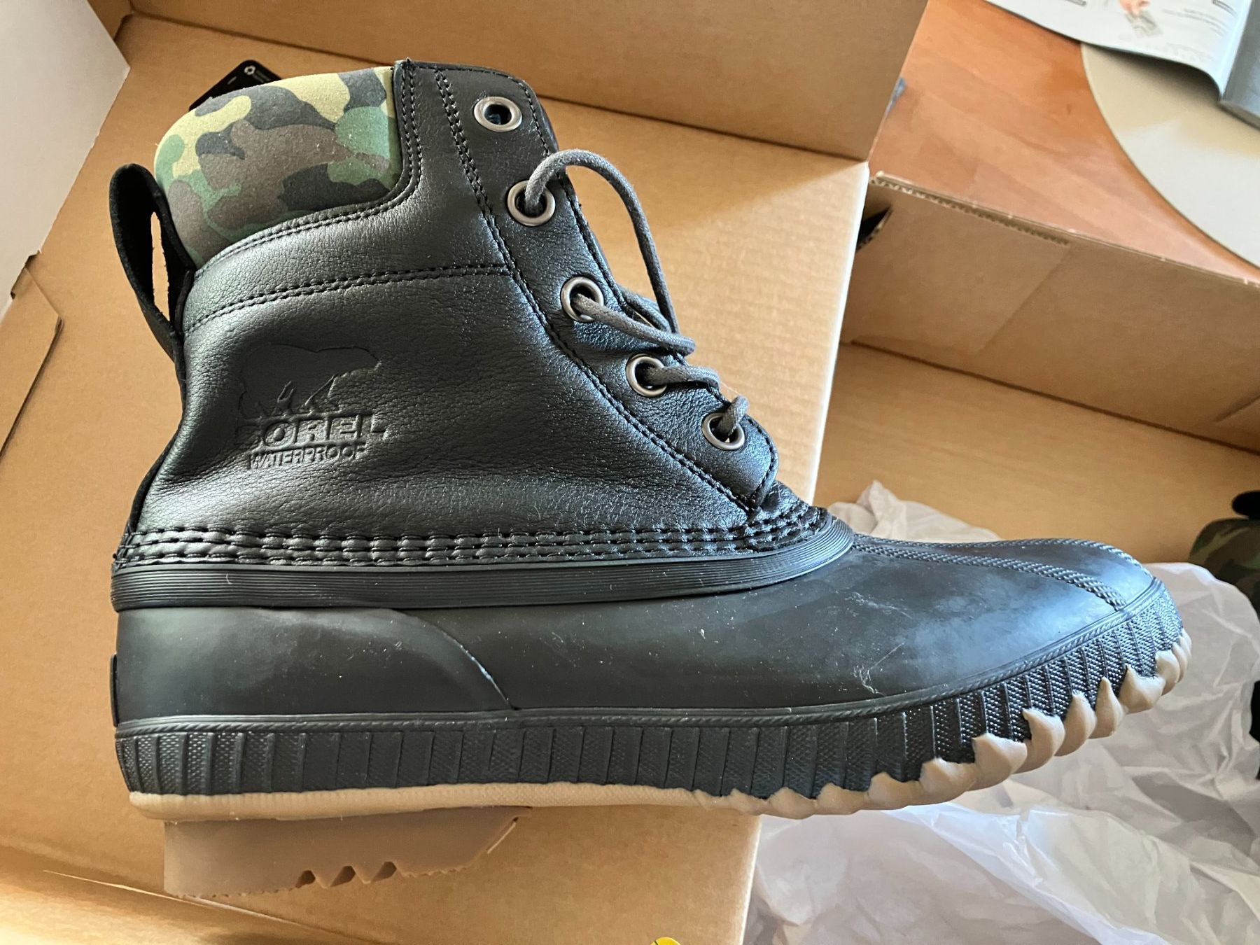 Sorel Scarpe da uomo: bottines CHEYANNE SOREL – Nuovo e nell'imballaggio originale da Fontenais venduto da Vava68