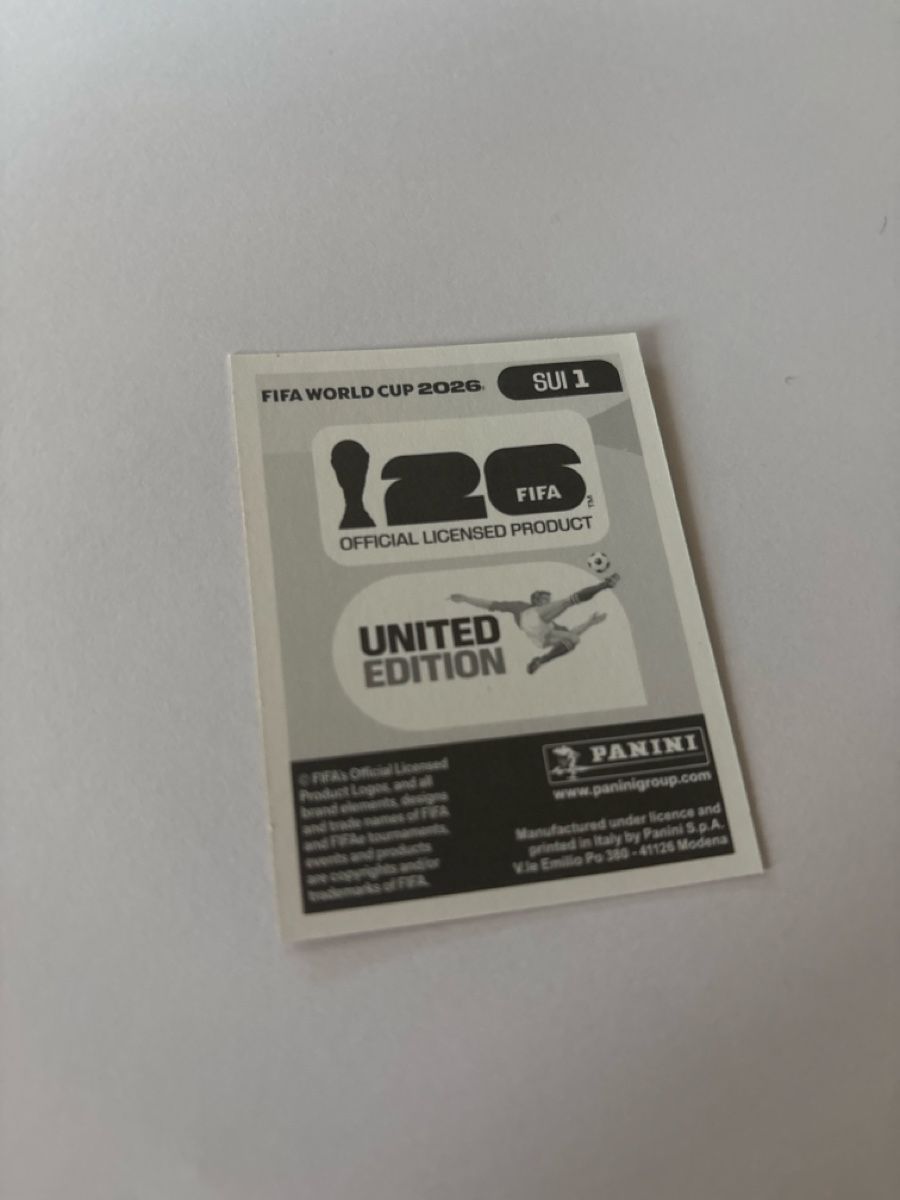 Panini Carte collezionabili: Panini Bild SUI1 – Nuovo e nell'imballaggio originale da Rechthalten venduto da Thierry_89 1