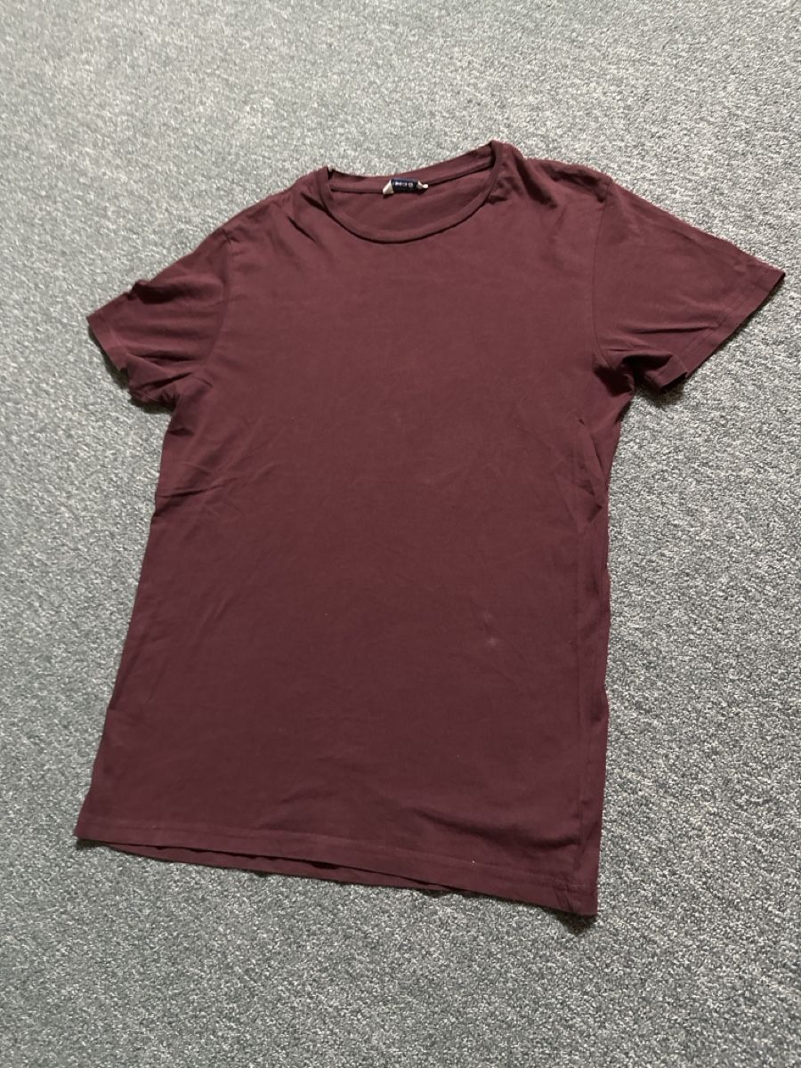C&A T-Shirts: Basics Tshirt Bordeaux GrS – Neu (gemäss Beschreibung) aus Baltschieder von YmroBe
