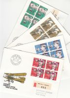 SBK 582 - 585 im 4er-Block FDC
