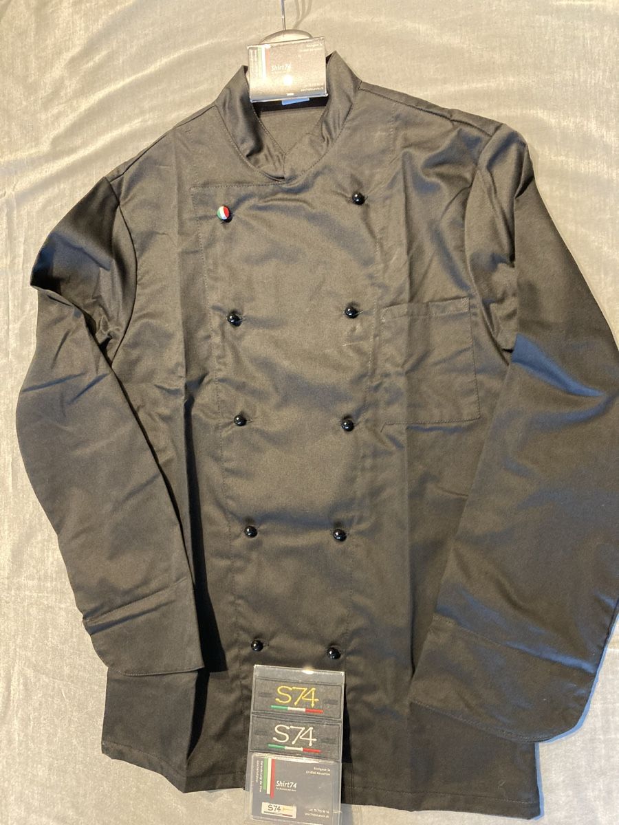 Jacken: Professionelle Kochjacke Black size XSS – Neu und originalverpackt aus Märstetten von Shirt74