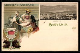 Solothurn, Kakao Suchard, drei Frauen in