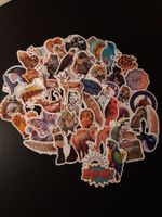 50 Stk. diverse *Sticker-Abziehbilder-Aufkleber* (2)