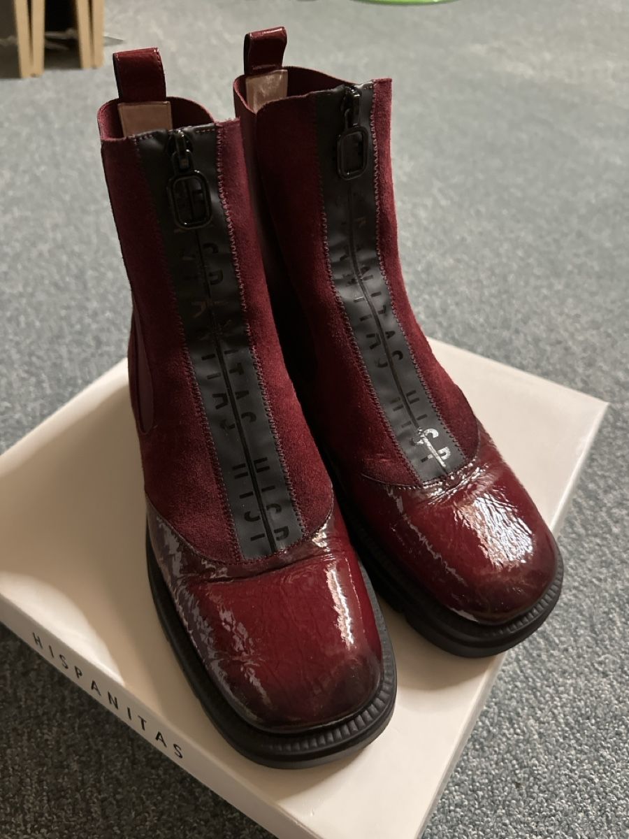 Scarpe da donna: Hispaniitas Damen Stiefeletten Gr 40 – Nuovo e nell'imballaggio originale da Baltschieder venduto da YmroBe