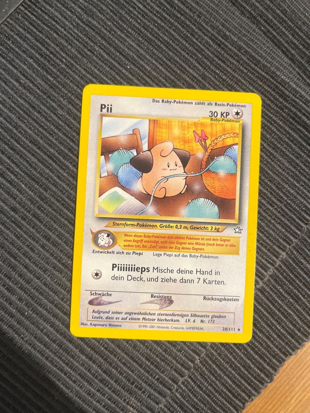 Pokémon Carte collezionabili: Pokemon Pii Non Holo Neo Genesis – Usato da Wabern venduto da Collectfun