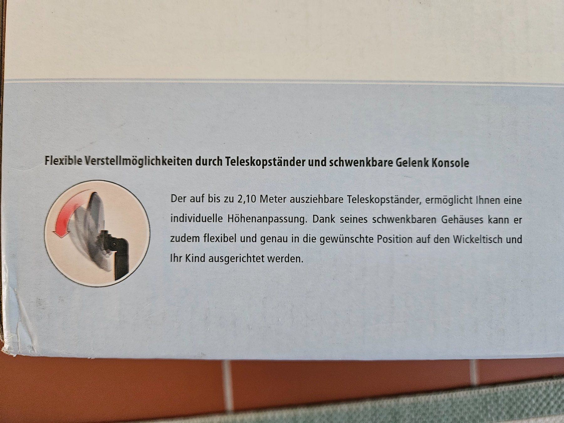 Reer Radiatori: Heizstrahler Wickeltisch, Fa. Reer – Usato da Zürich venduto da Jo.Be. 3