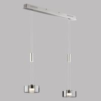 LED Pendelleuchte, 64 cm x 20 cm