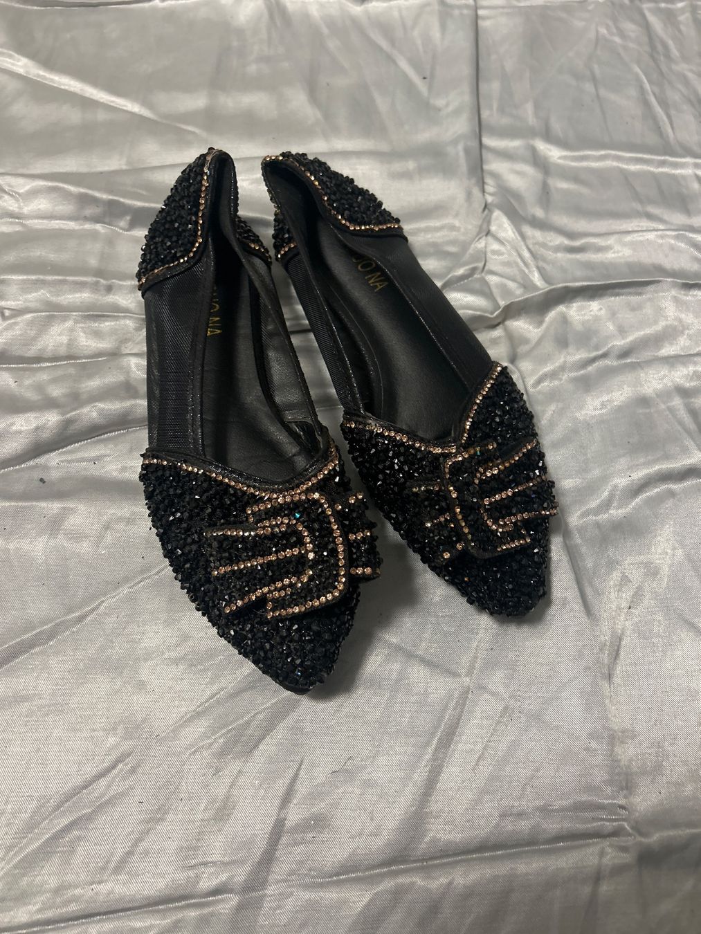 Scarpe da donna: Ballerinas mit Strasssteinen Gr 37 Neu – Nuovo e nell'imballaggio originale da Regensdorf venduto da Spyke55