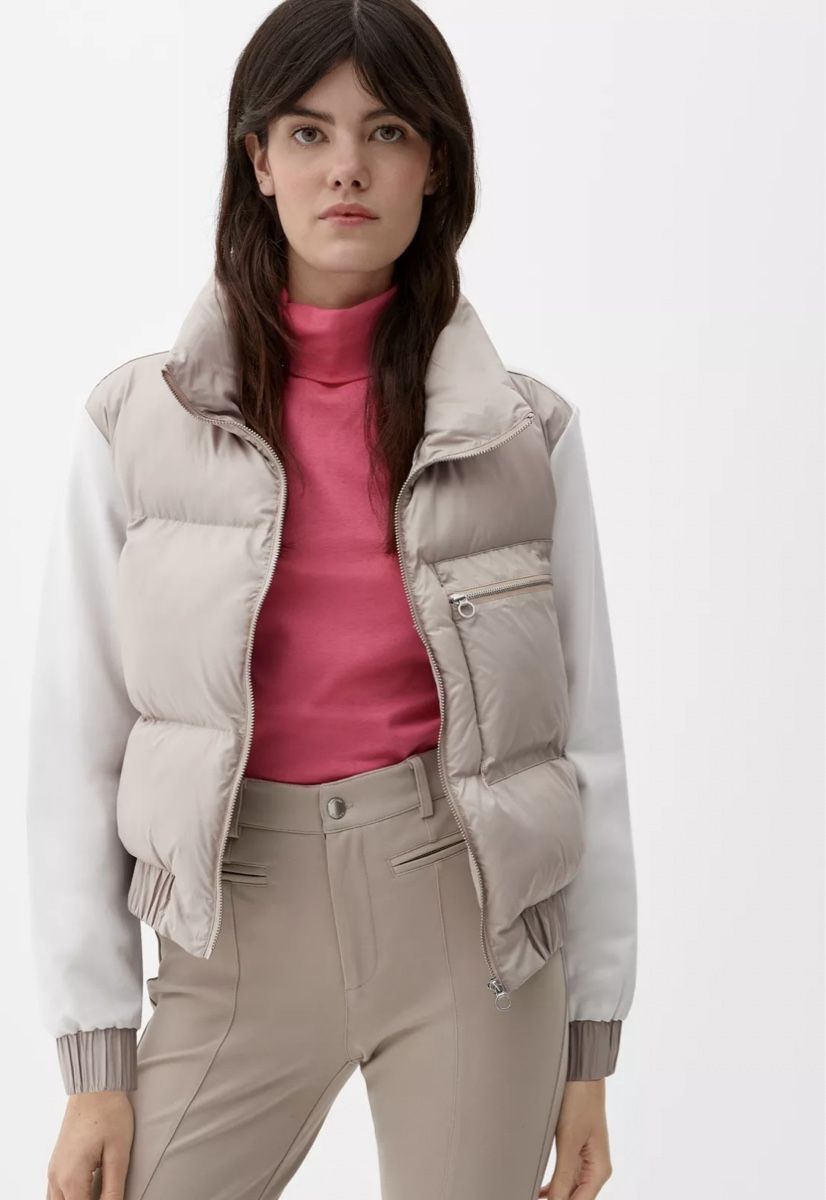 S.Oliver Jacken: Steppjacke im Fabricmix – Neu (gemäss Beschreibung) aus Wangen b. Olten von VeraHa 2