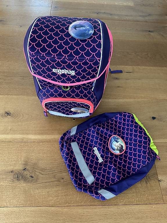 Borse & Zaini: Ergobag Cubo Schulrucksack mit Sport Tasche – Usato da Gachnang venduto da jsbn