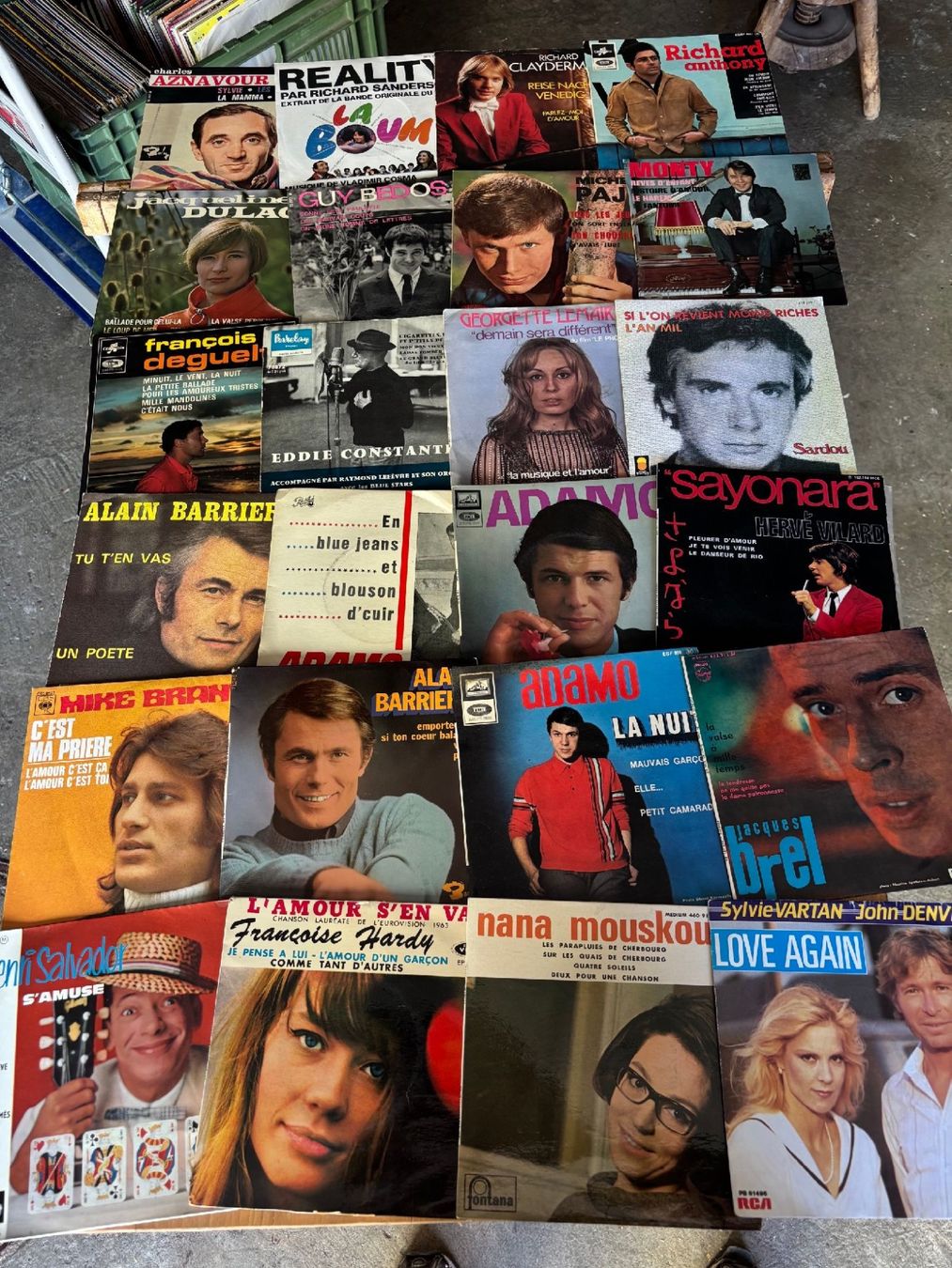 Dischi in vinile: vinyles 45 tours – Usato da chatonnaye venduto da lebizu 6