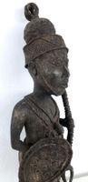 Königliche Skulptur Bronze Höhe 43 cm Kg 3,1