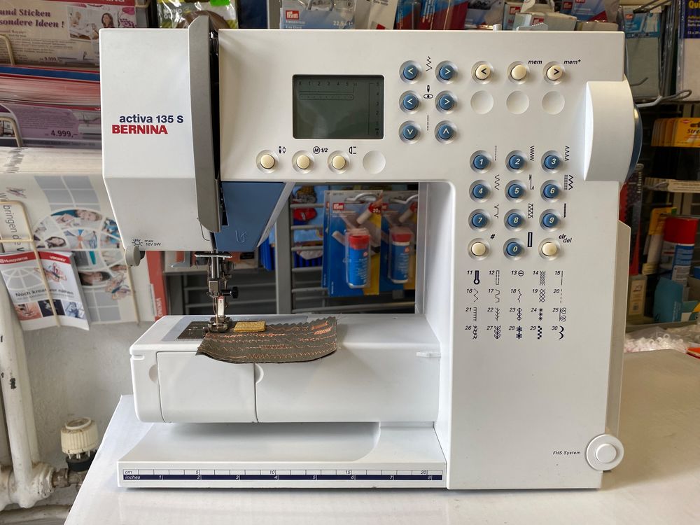 Nähmaschine Bernina activa 135s, ab Service, ab Fr. 1.. Kaufen auf