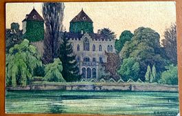 Gottlieben - Schloss (TG) - AK Ernst. Schlatter