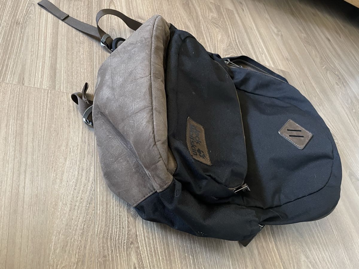 Jack Wolfskin Zaini: Sac à dos Jack Wolfskin, noir – Usato da Sierre venduto da Ruyfigas 5