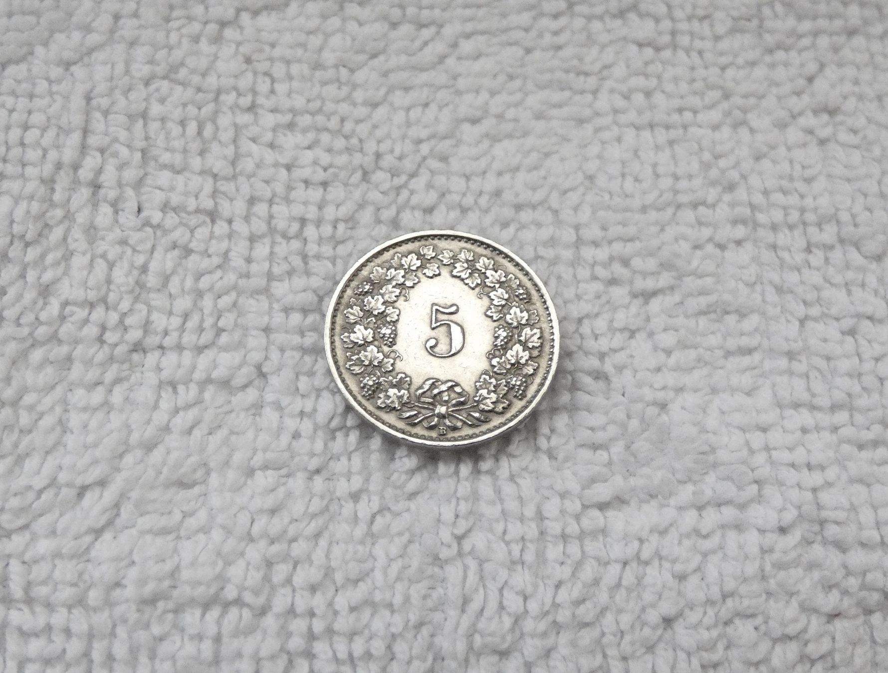 Tutti le monete: 5 centimes/rappen 1922 – Usato da Nyon venduto da Ilmi09 1