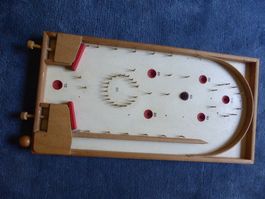 Flipperkasten,Holz,spiel gut ausgezeichnet,massiv,mechanik