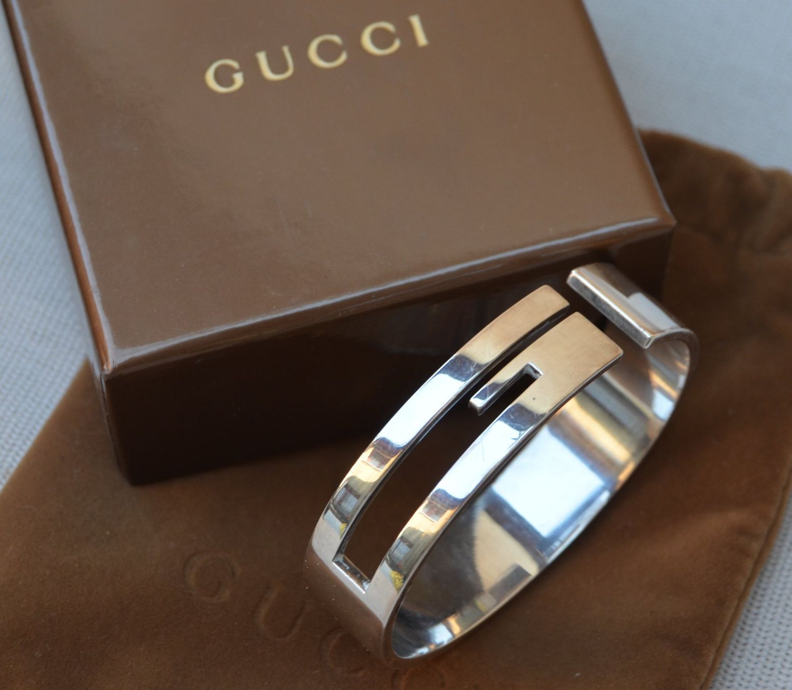 Gucci Bracciali & Braccialetti: Gucci Armband / bracelet  Silber 925 argent – Usato da Collonges venduto da Auganien