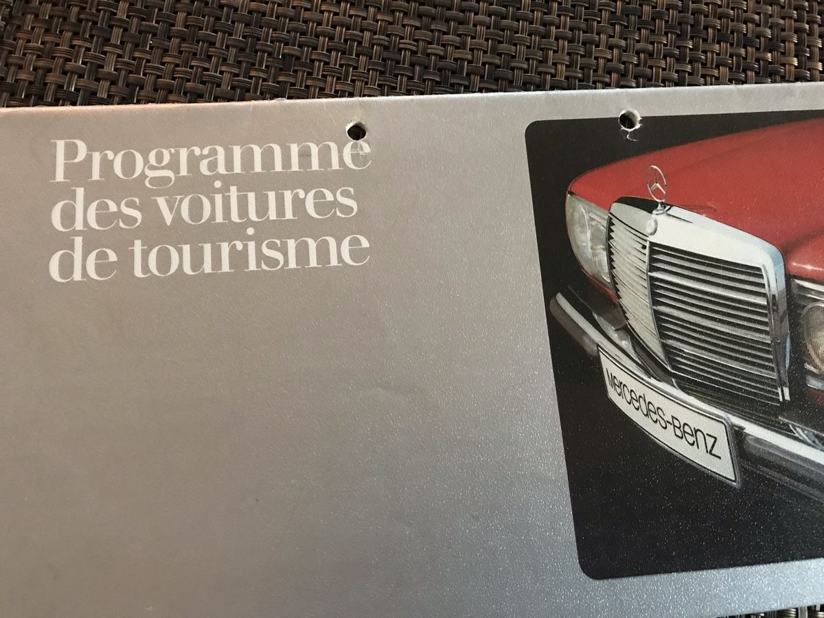 Dokumente: Mercedes-Benz Prospekt – Gebraucht aus Balterswil von Jeko1967