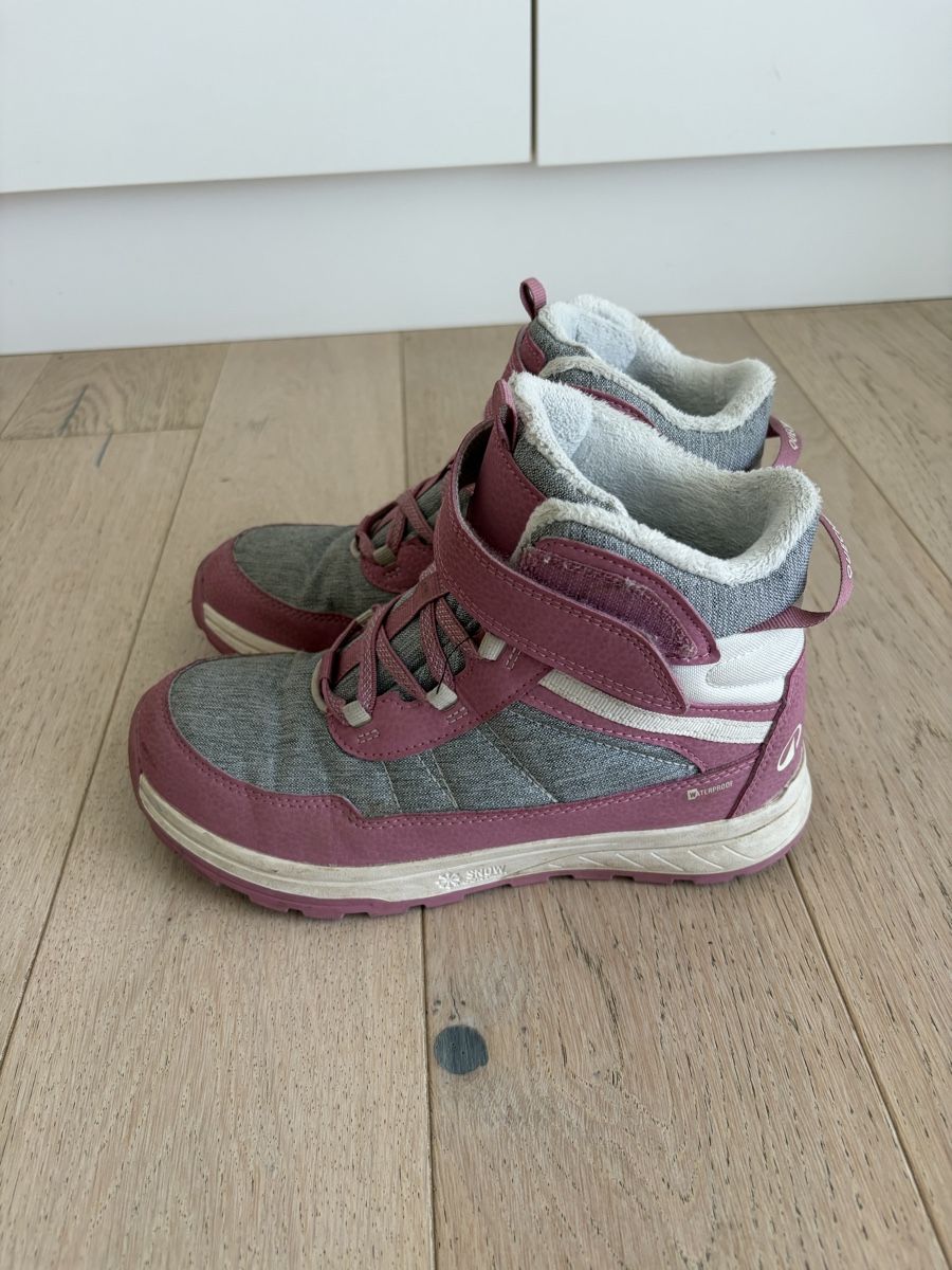 Decathlon Schuhe für Mädchen: Winterstiefel wasserdicht Mädchen Gr 35 – Gebraucht aus Mies von jul_f7rh 3