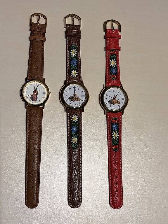 Swiss Orologi: Uhrenset Ländlermusik – Nuovo e nell'imballaggio originale da Alpnach Dorf venduto da Polyman 1