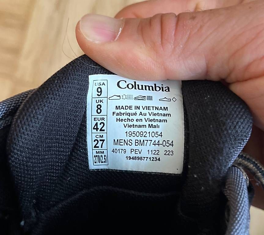Columbia Chaussures hommes: Columbia Schuhe Gr 42 – D'occasion à Bern par l.michel92 1