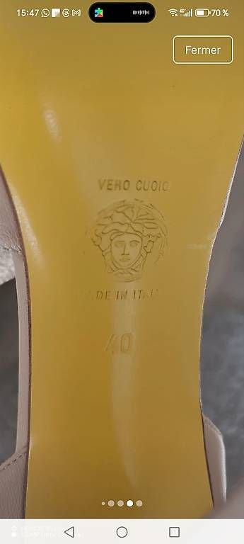 Scarpe da donna: Superbes escarpins Versace 40 – Usato da Genève venduto da car_9qm9 2