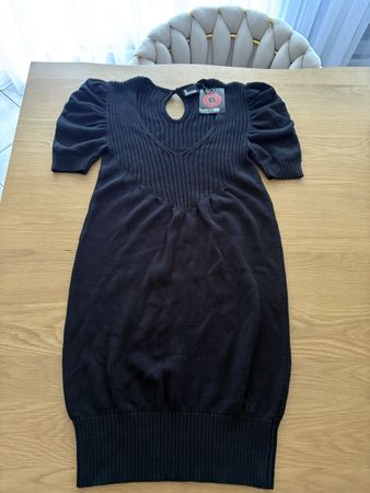Vestito nero NoName con maniche a sbuffo Tg M