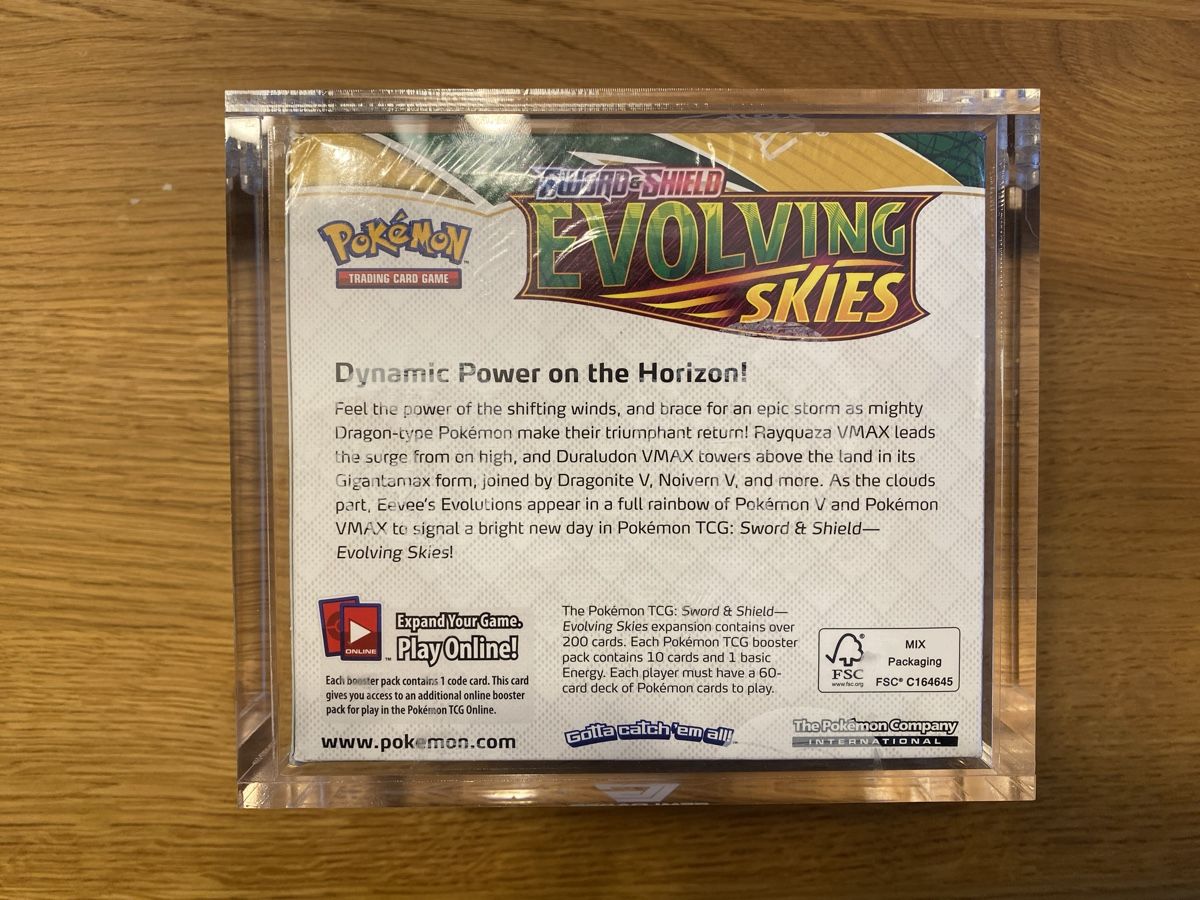 Pokémon Carte collezionabili: Pokemon Evolving Skies Boostee Box – Nuovo e nell'imballaggio originale da Amriswil venduto da AlpAde_ 2