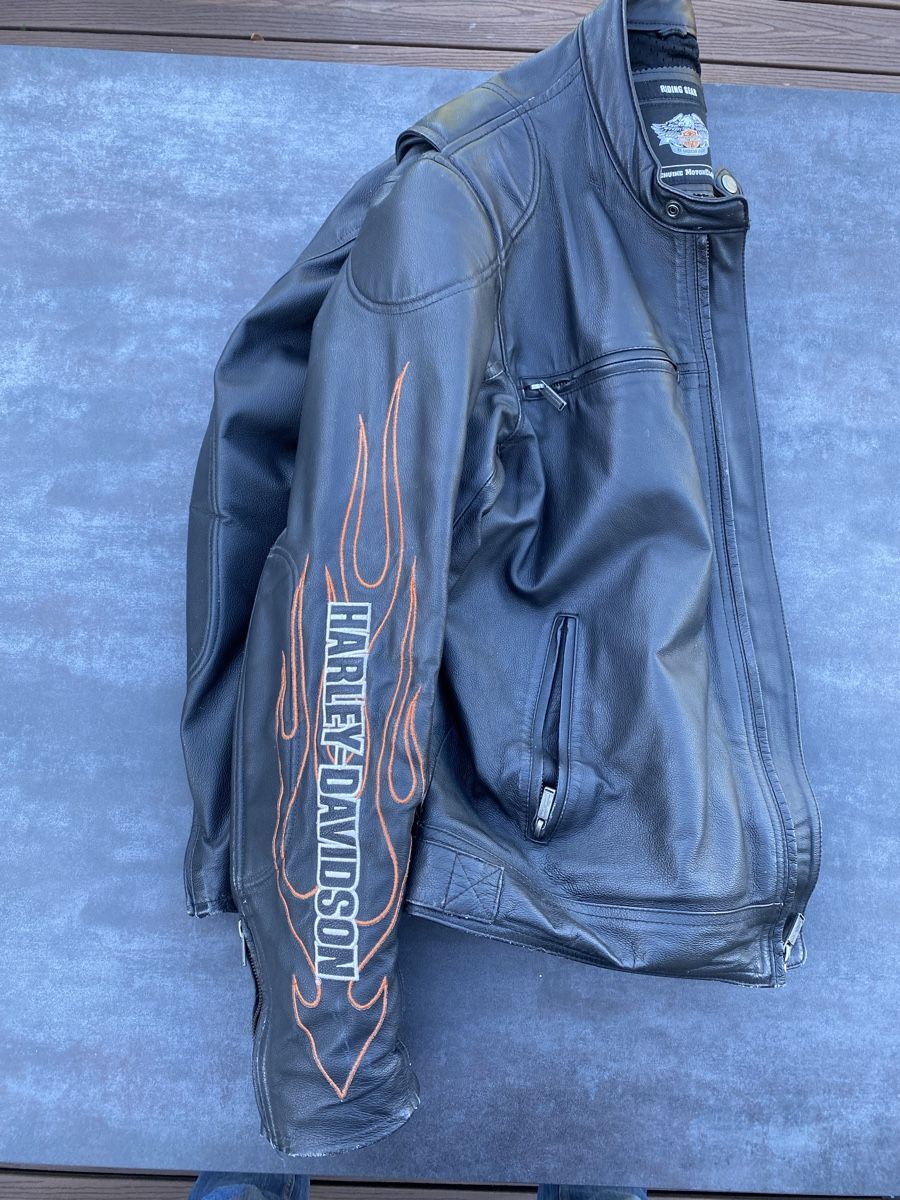 Harley-Davidson Jacken: HARLEY-DAVIDSON Lederjacke – Gebraucht aus Eiken von Carcharias 4