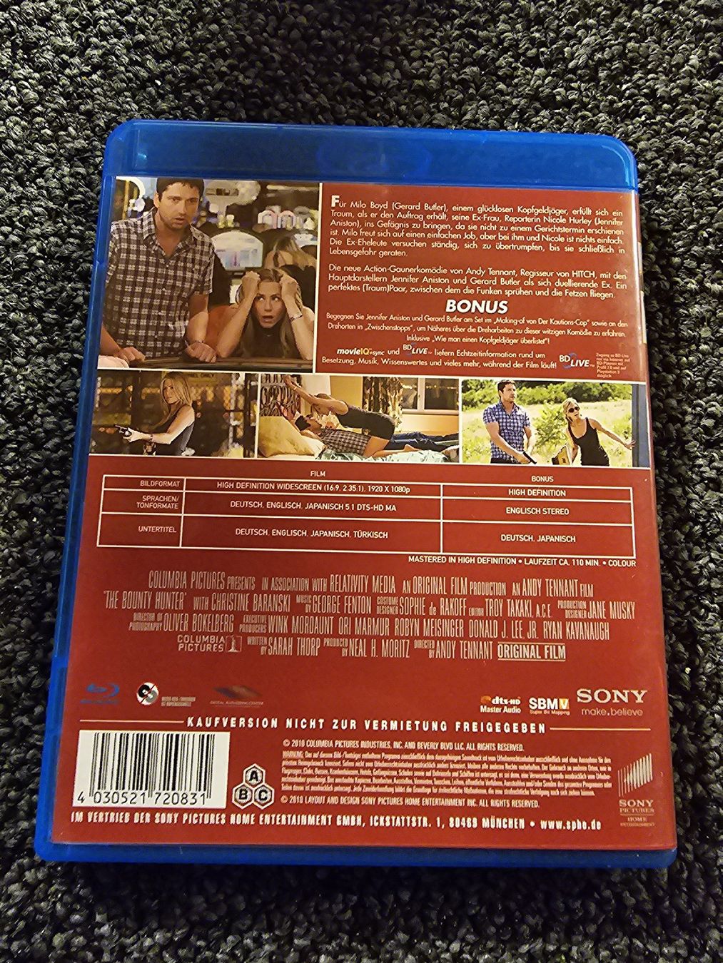 Tutti i DVDs: Blu-ray: Der Kautions-Cop  – Usato da Ruswil venduto da jan_bxl5 1
