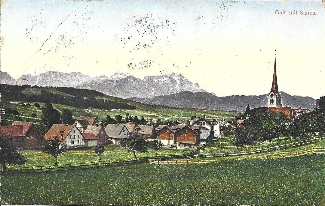 Cartoline postali: AK Gais  AR – Usato da Appenzell venduto da mai25