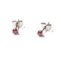 Ohrstecker Silber 925 Primero Crystals 4 mm