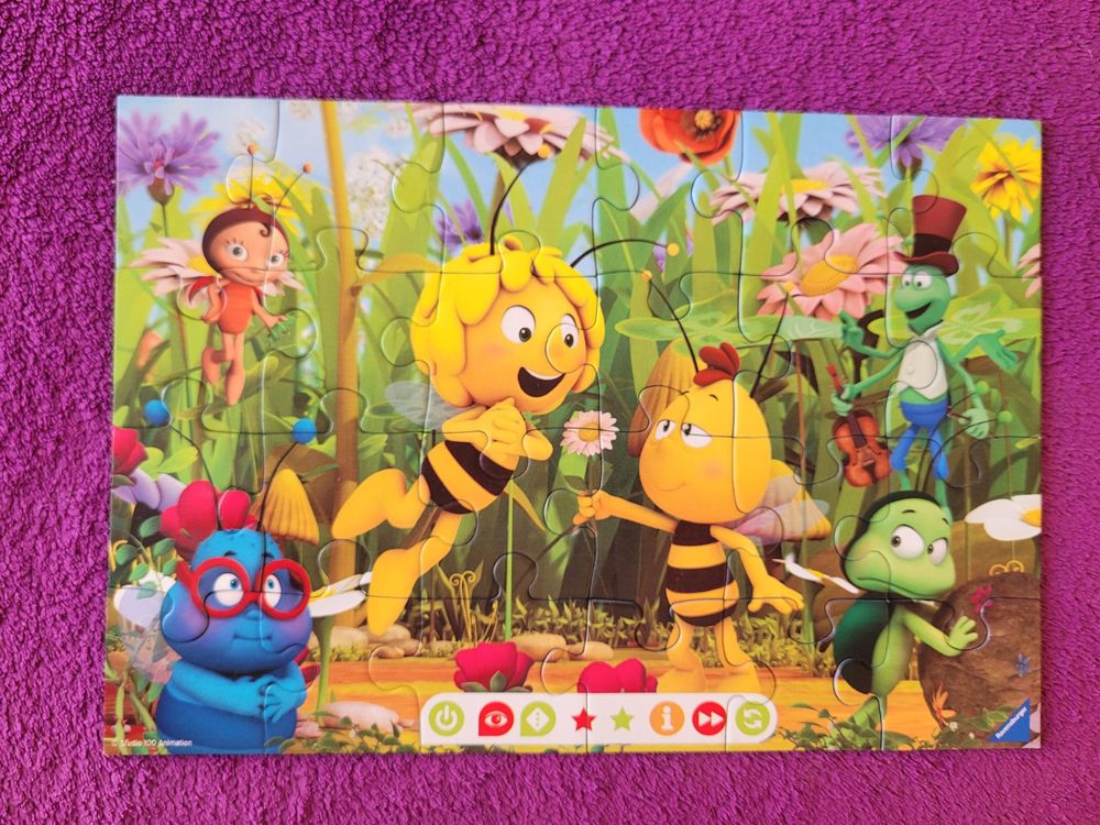 tiptoi Puzzle für kleine Entdecker: Die Biene Maja (2x24) (Gebraucht ...