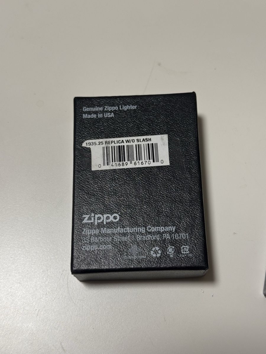 Zippo Accendini: Zippo Feuerzeug Replica 1935 Slash – Difettoso da Basel venduto da gal_66s2 4