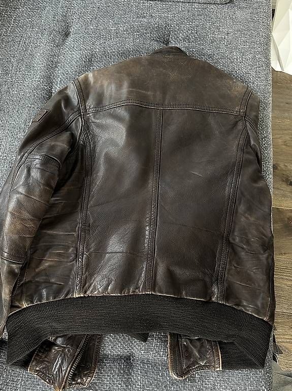 Giacche: Original Lederjacke Abercrombie – Usato da Winterthur venduto da albatross2021 2