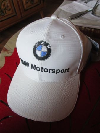 BMW MOTORSPORT CAPE/MÜTZE UNGETRAGEN NEUWERTIG