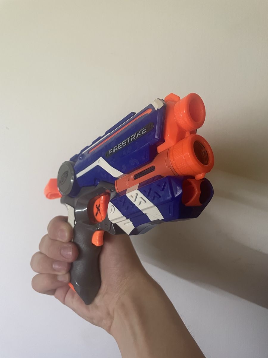 Nerf Giocattoli: Nerf N-Strike Elite Firestrike inkl. Elite-Darts – Usato da Bürchen venduto da UeliMueli85 7