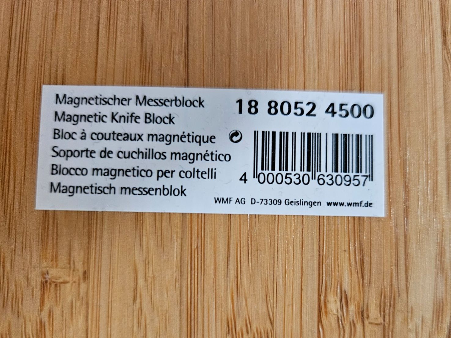 WMF Appareils de cuisine: WMF messerblock, top zustand – D'occasion à Aathal-Seegräben par QNH1013 3