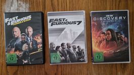 DVDs Filme Fast & Furious & Discovery Staffel 5