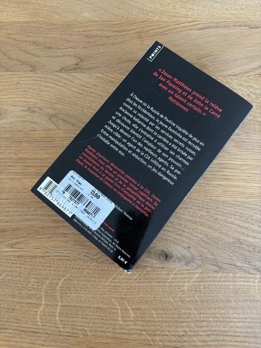 Libri: Livre Red Sparrow neuf  – Nuovo e nell'imballaggio originale da Conthey venduto da deb_29ww 1