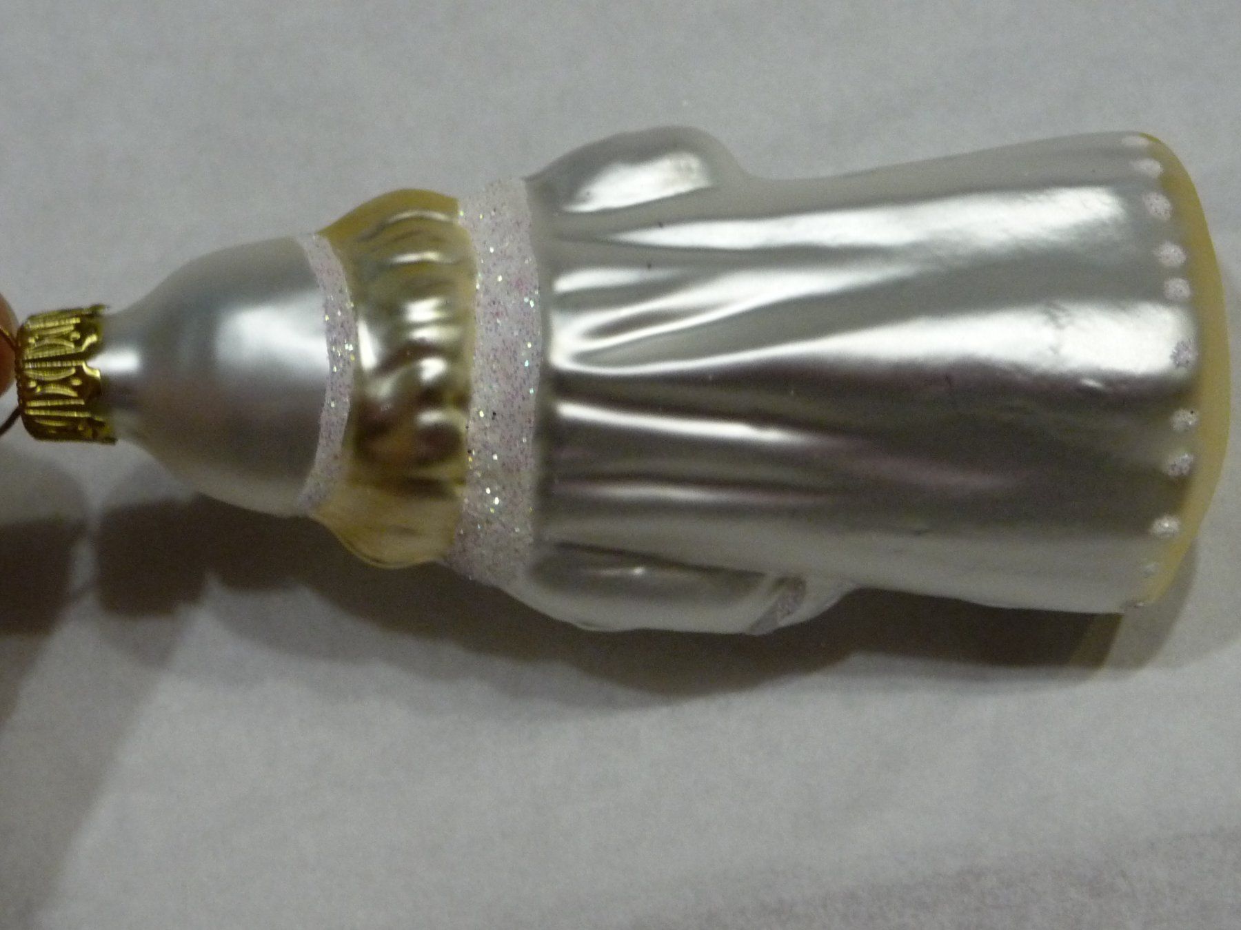Toutes les décorations: Mädchen mit elfenbeinfarbenem Kleid Christbaumschmuck – Neuf avec emballage d'origine à Alpnach Dorf par marvo 3