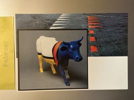 AK von Kühe Kunst Projekt / Piet Mondrian